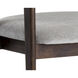 Milton Smoke Acacia / Polo Club Stone Dining Armchair